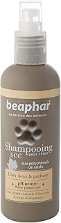BEAPHAR Ultraweiches Hundeshampoo Trockenshampoo - Natürliche Aloe Vera Extrakte und Himbeerwasser - Kräftigt und gibt dem Haar Glanz - gebrauchsfertig, ohne Ausspülen - 200 ml product image