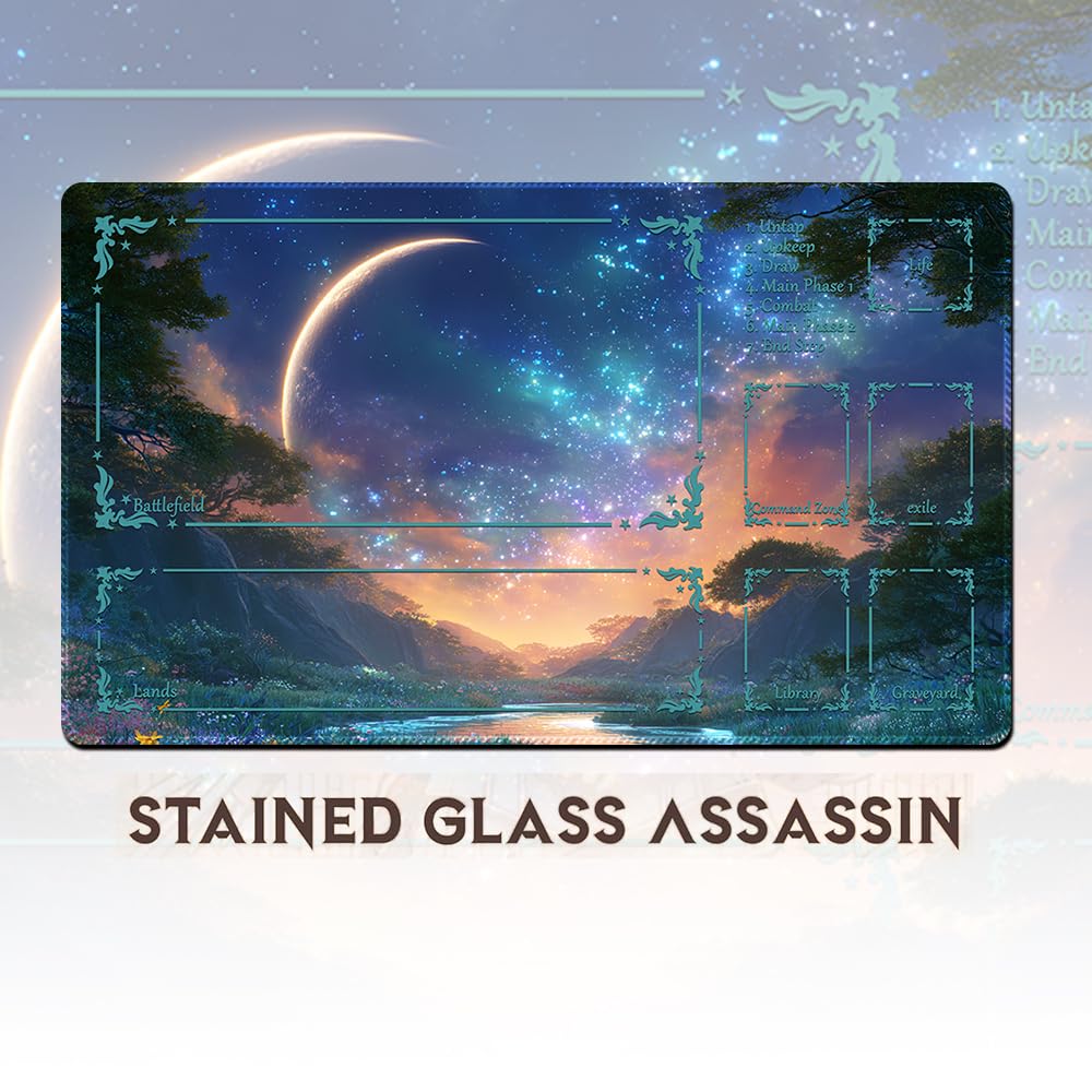 MTG Playmat,With Waterproof Storage black Bag Szie 60 x 35CM - Image 5