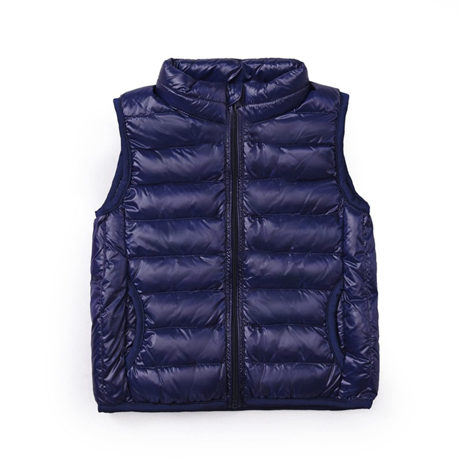 SK Studio Boys Girls' Light Weight Puffer Vest Sleeveless Jacket