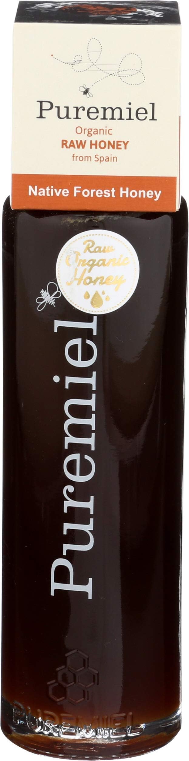 Puremiel Raw and Organic Native Forest Honey, 12.3 Ounce