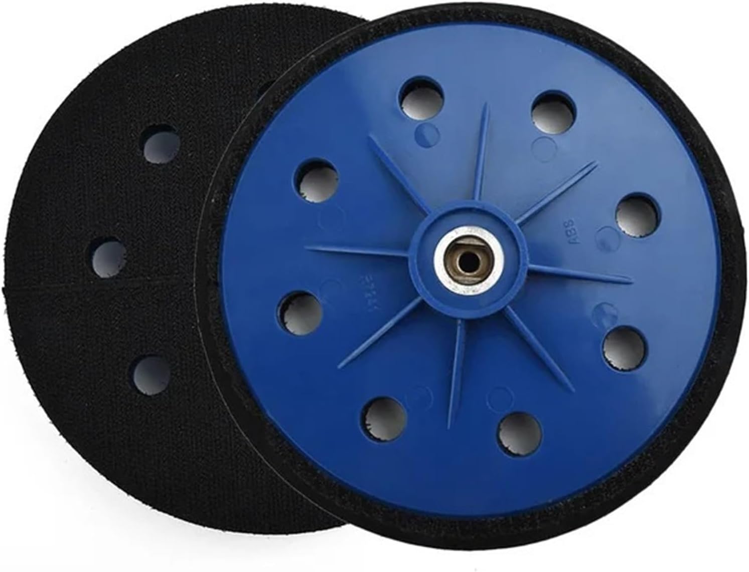 7/9 Inch Backup Pad Hook and Loop Sanding Disc for Drywall Sander Dustless Sanders Power Tool Replacement Accessories(7in 8hole)