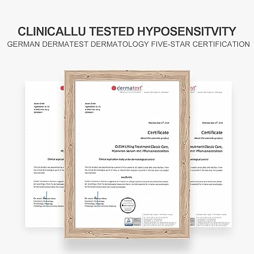 Miniatura 7 de OJESH Suero reparador calmante antiarrugas para la cara, ácido hialurónico 0.9 cuidado intensivo Plus con antienvejecimiento, hidratante para piel