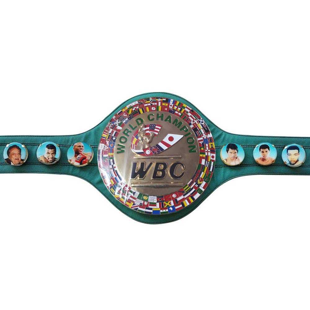 House of Highland 77 WBC - Cintura da Boxe 3D per Adulti, con Scatola