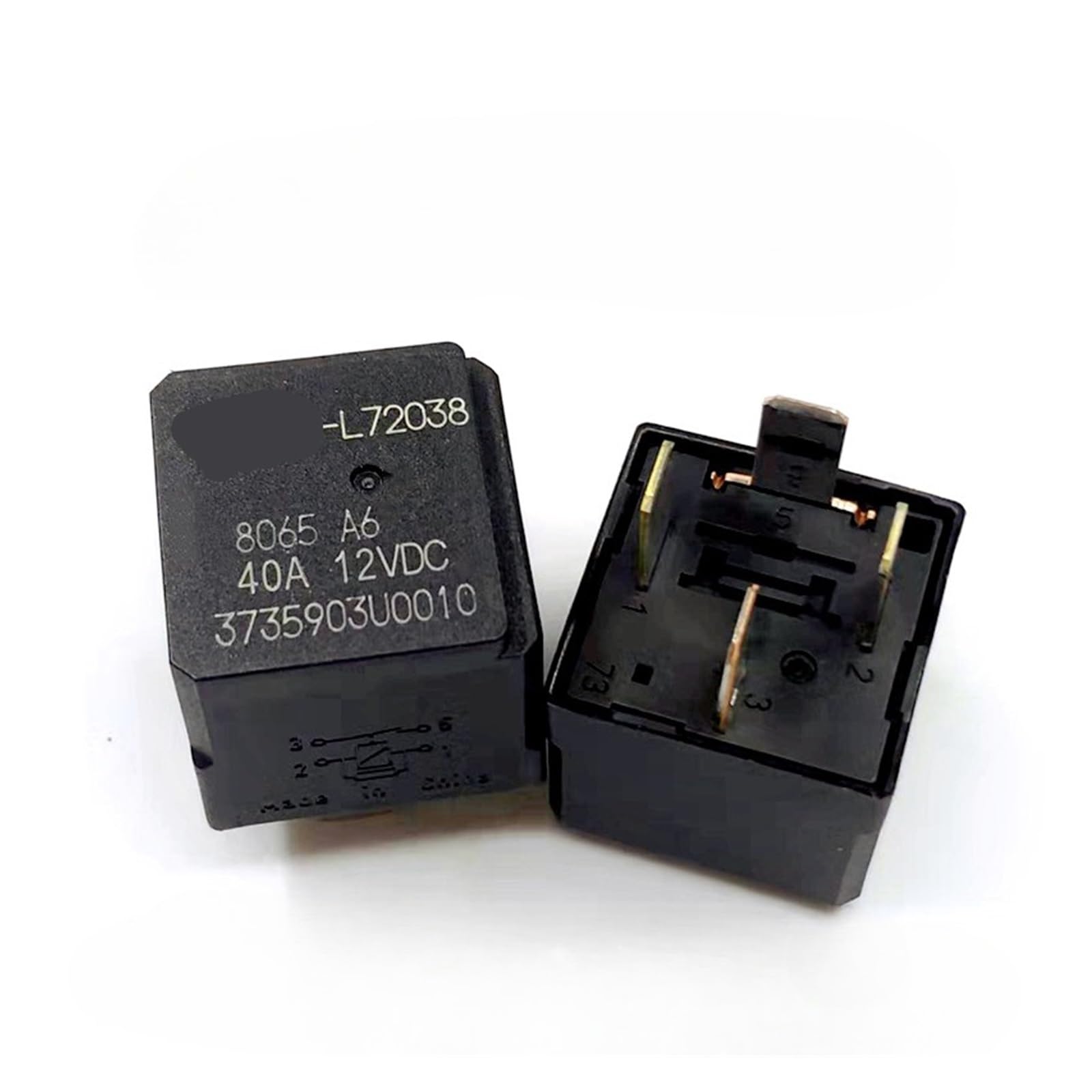 Relais JAC-L72038 3735903U0010 résout les pannes de démarrage en 12V 40A
