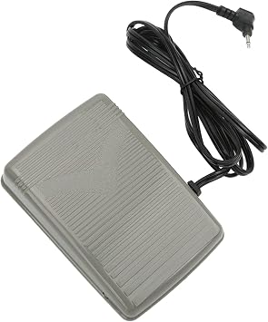 Acouto Sewing Machine Foot Controller Anti Slip Design Pedal Easy to Replace for Singer sewing machine controller 7258