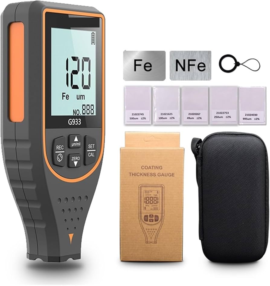 R&D ET330 塗装膜厚計 Fe & NFe & 亜鉛 中古車検査 膜厚