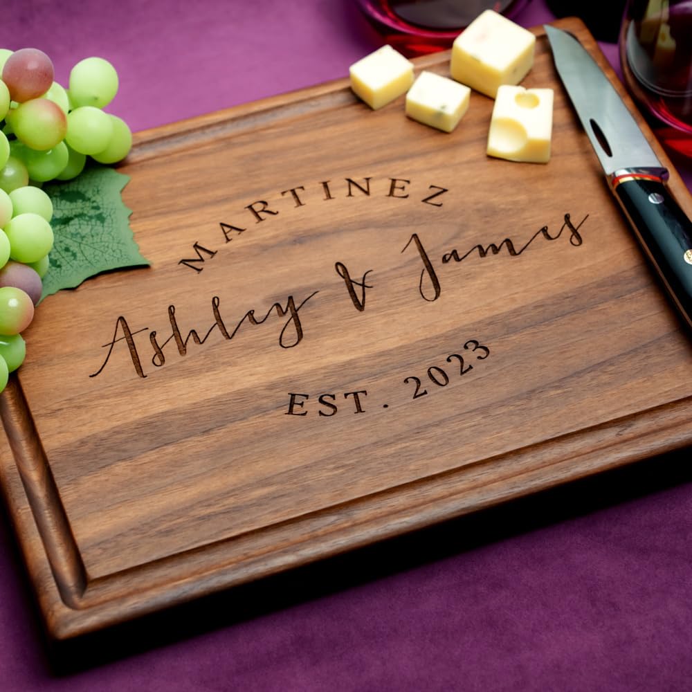 Straga Personalized Cutting Boards Handmade Wood Engraved