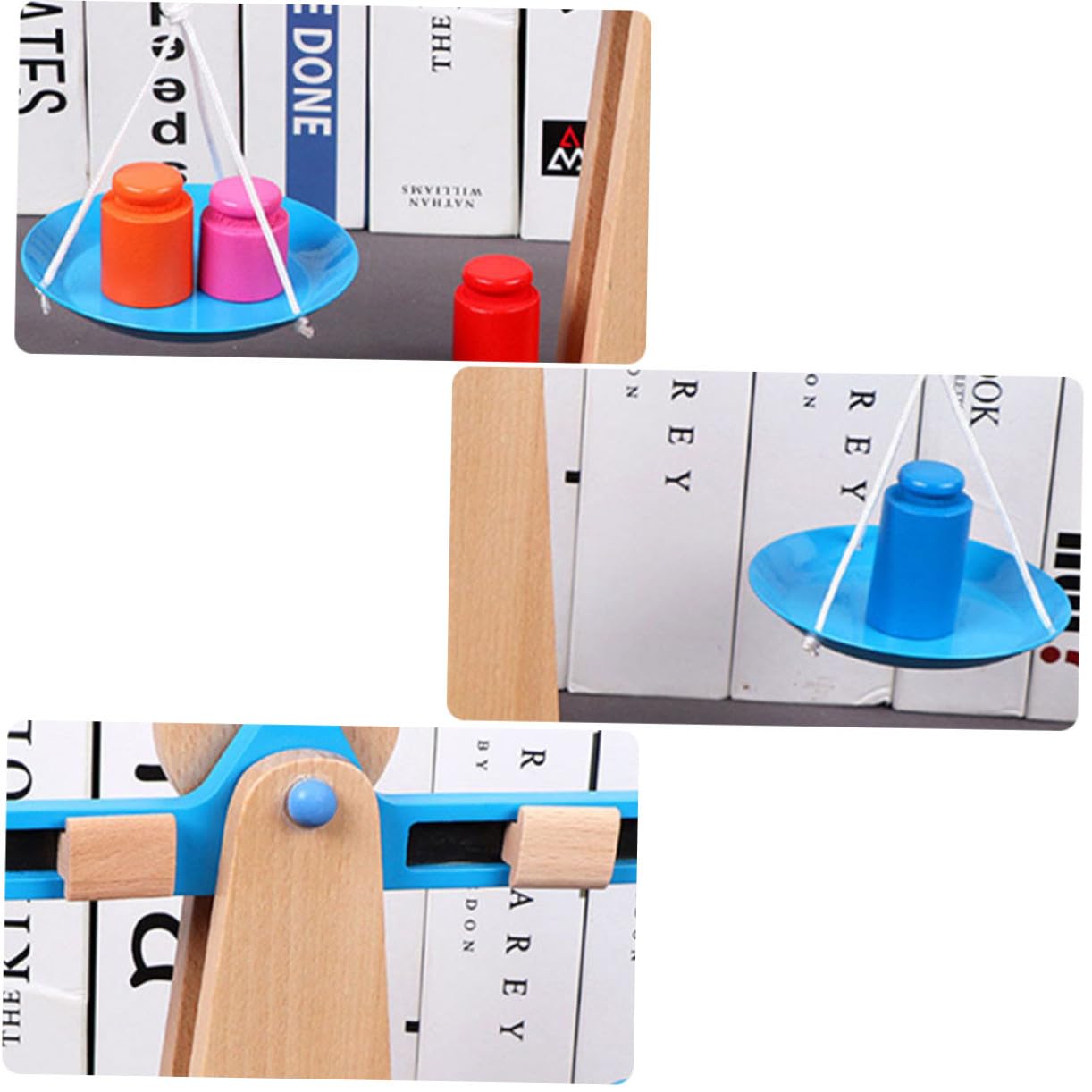 Abaodam de Madera para Juguete Educativo de Equilibrio Desarrollo para Bebés y Preescolares Aprendizaje Divertido y Seguro