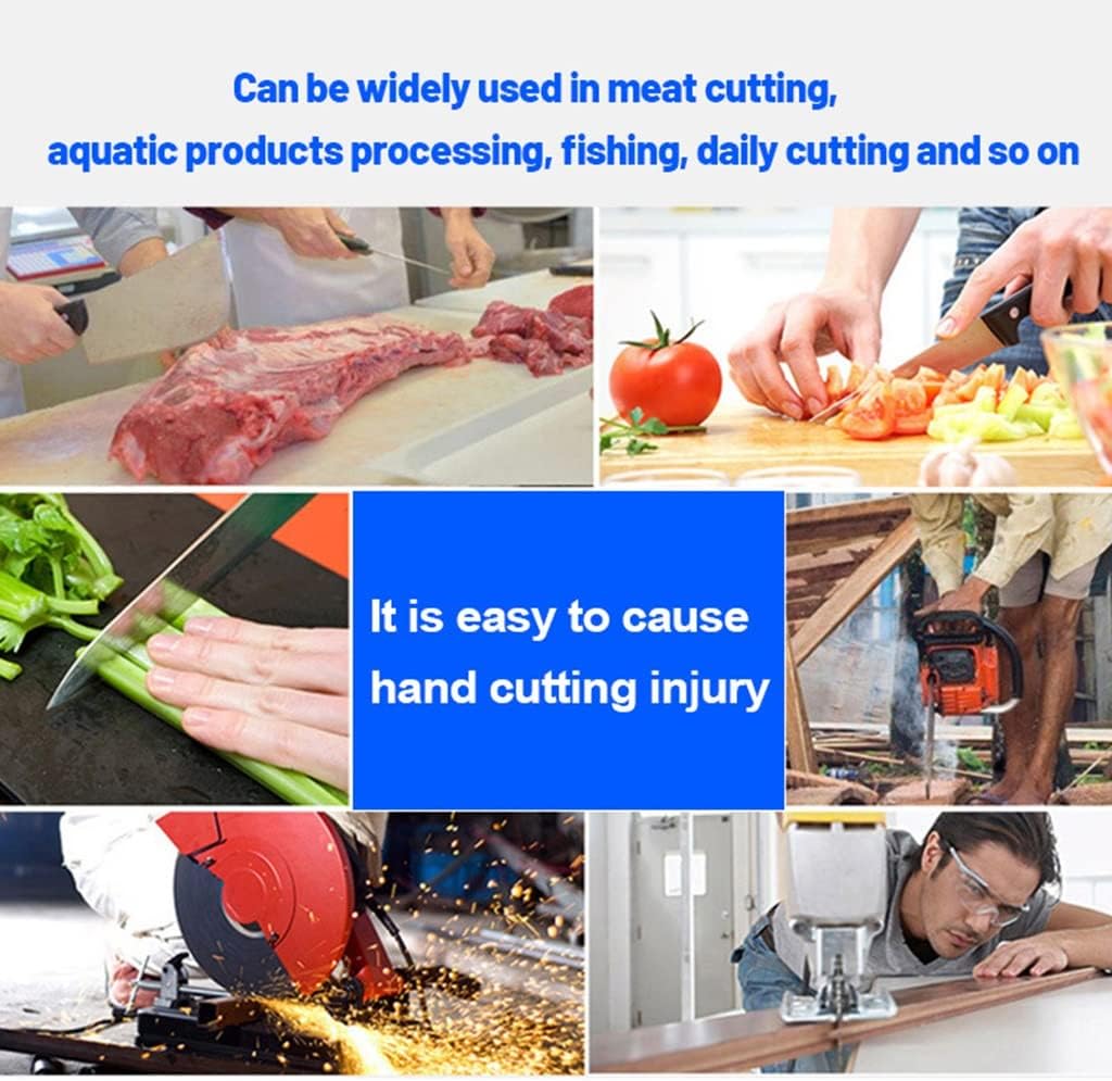 耐切創手袋 食品等級のキッチン手袋ワイヤーグローブカット＆耐刺激性安全作業手袋防錆と耐久性 (Size : 2pcs/xxl)