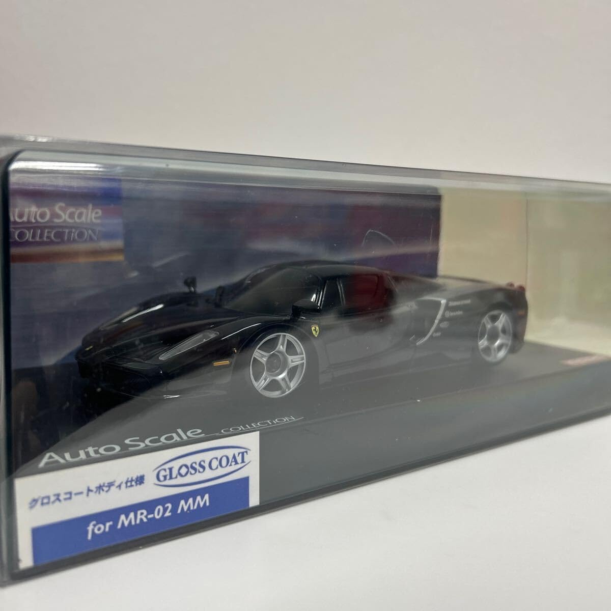 京商 MINI-Z ENZO FERRARI Test Car Black ASCオートスケール