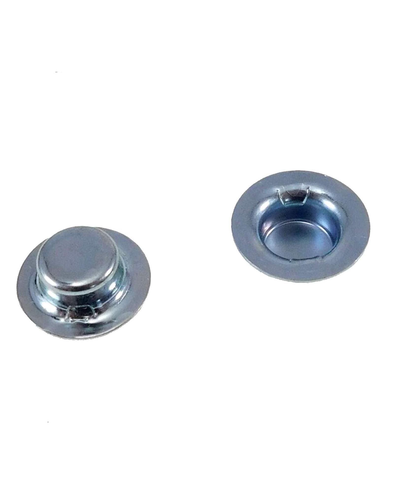 Magic Hub 3/4" Push-on Cap Nut - Axle Cap Nut - Zinc Plated - Wheel Retainer - 4 Pack - Fits 3/4" Diameter Shafts/Axles