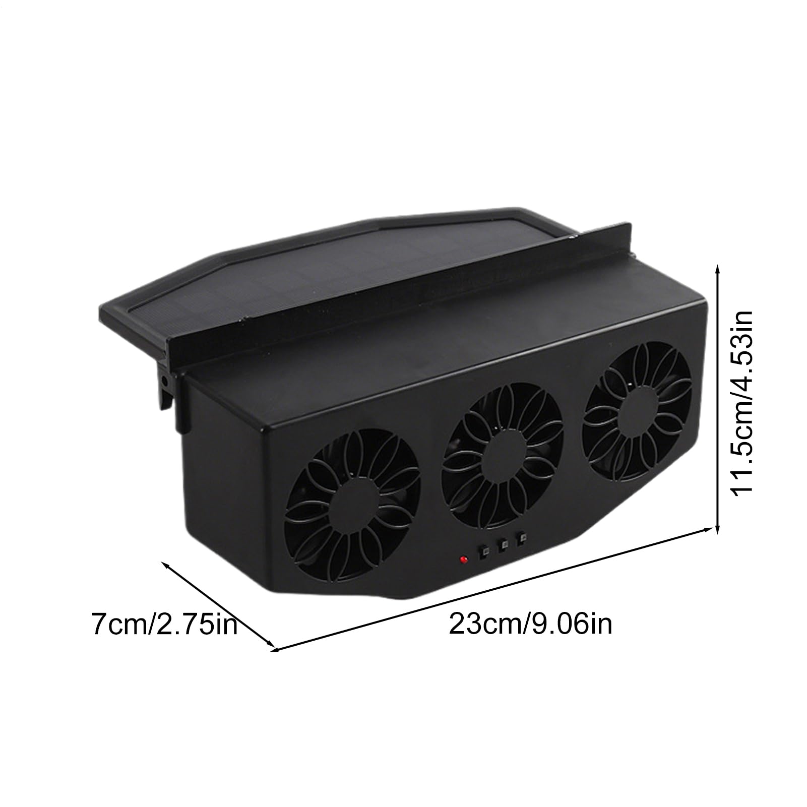 Ventilador de Escape para Coche Solar Dispositivo de Ventilación