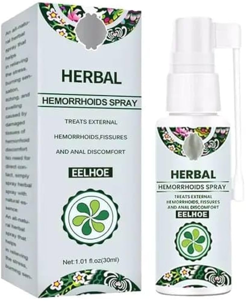 New Hemorrhoids Spray for Men & Women | 100 ML | Piles Care Spray | Herbal Oil Spray for Painful Piles - (Pack of 1)