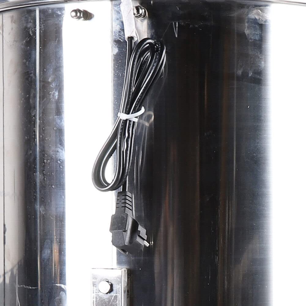 Estrattore di Miele Elettrico 220 V, centrifuga per estrattore di Miele in Acciaio Inossidabile, Attrezzatura per Apicoltura Manuale, Apicoltore per Principianti, apicoltori, Accessori, 4 favi