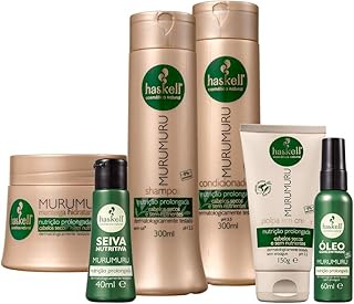 Kit Cronograma Capilar Vegano Haskell Murumuru Comp +