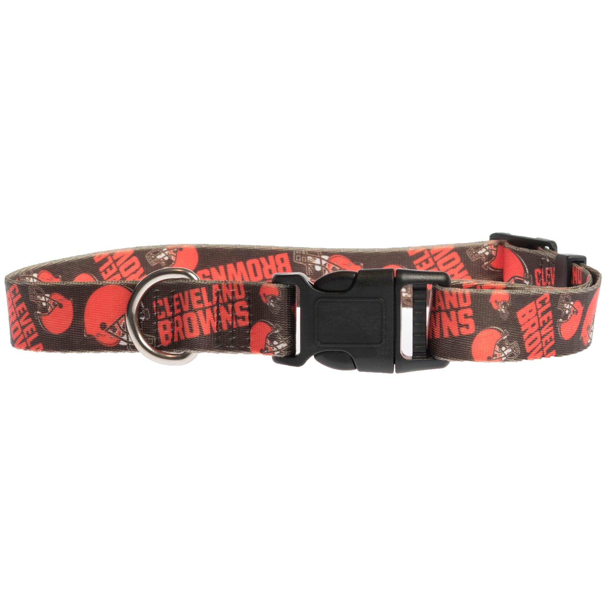 Littlearth NFL Chicago Bears Team Collar para Mascotas, Grande, Naranja