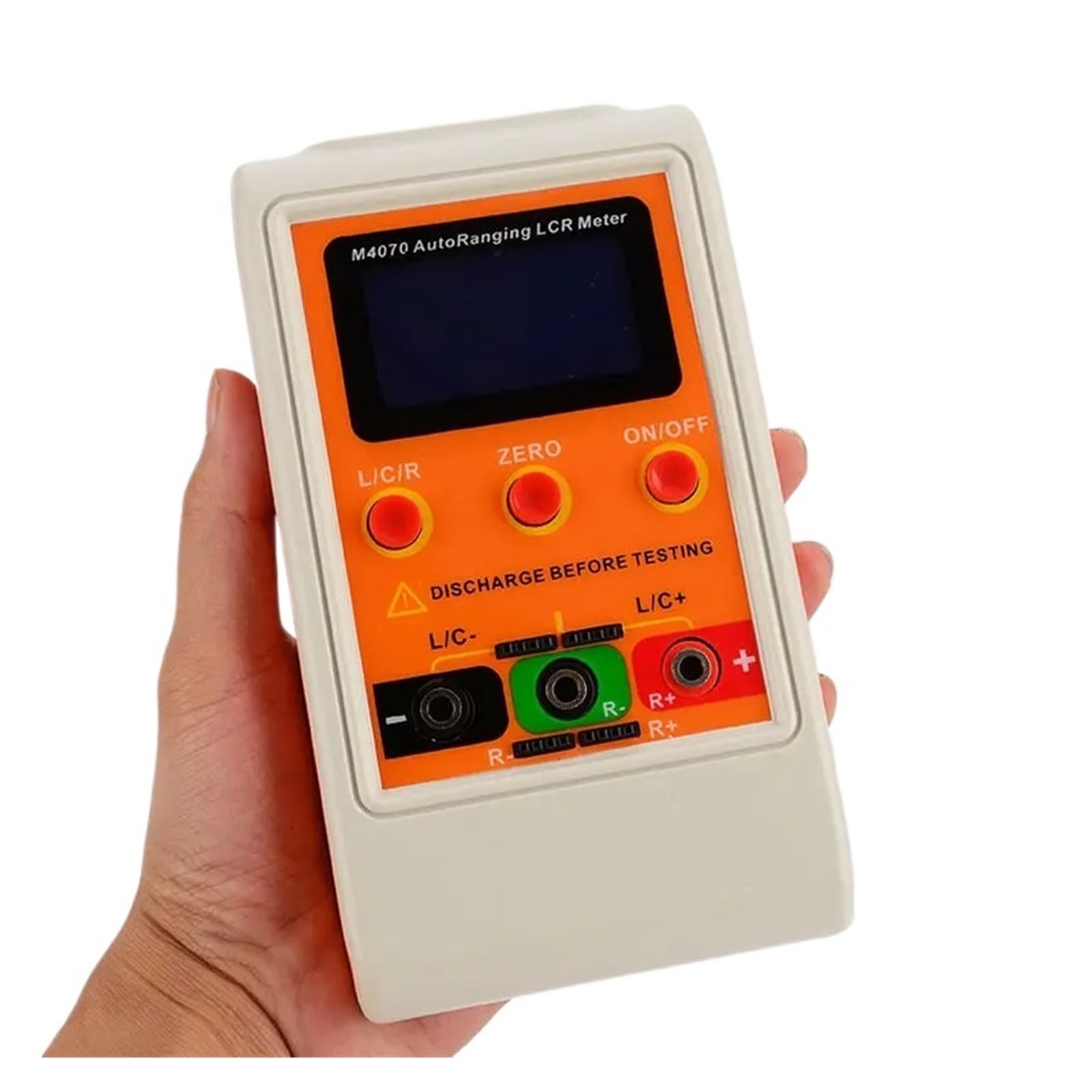 LCR Meter, Profesjonalny miernik pojemności i indukcyjności M4070 Miernik uniwersalny z automatycznym zakresem LCR 100H 100mF 20MR