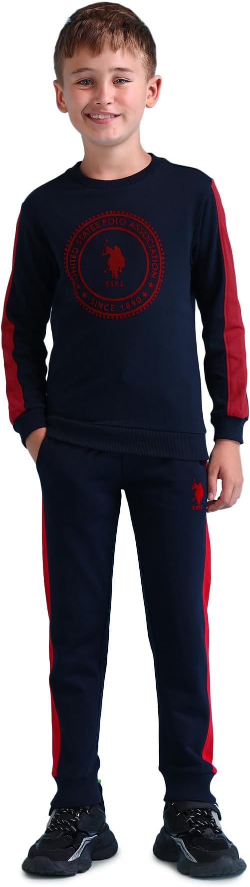 Regular fit Cotton Crew Neck Sweatshirts