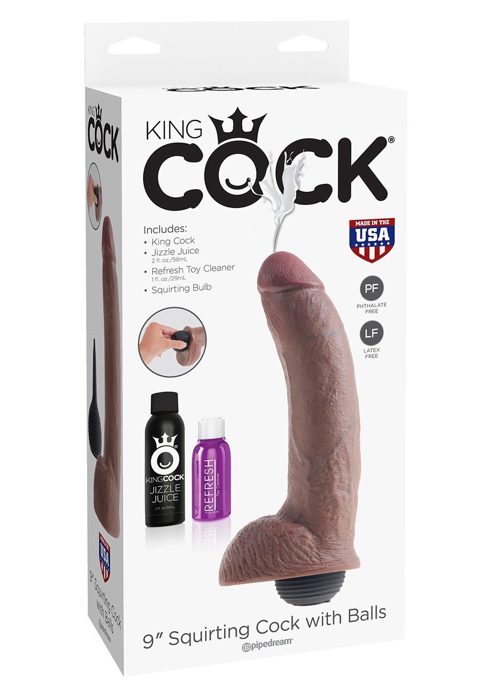 Pipedream Dildo - 400 gr, Marrone