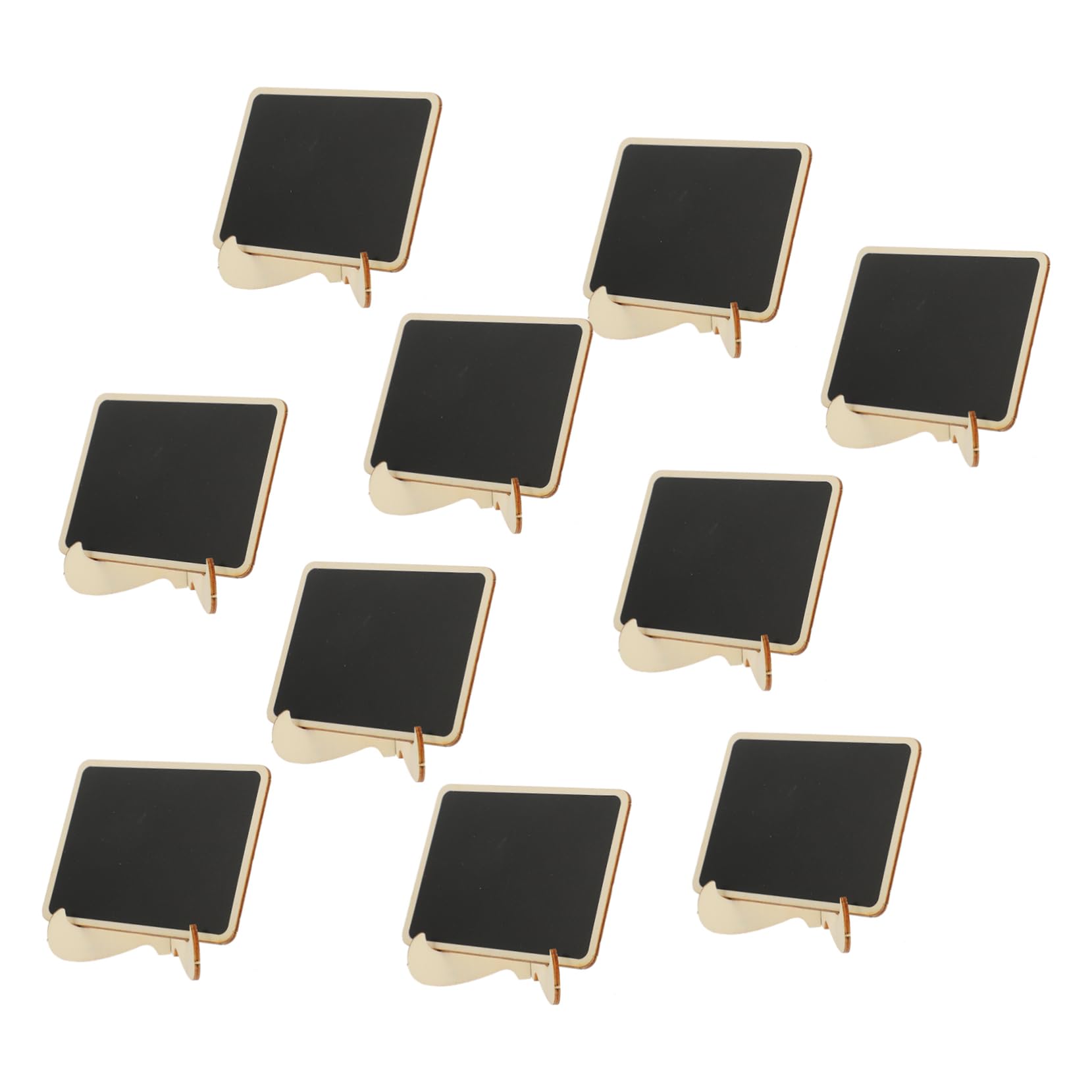 ERINGOGO Practical Message Blackboard Set 10 Small Chalkboards for Home Office Decor