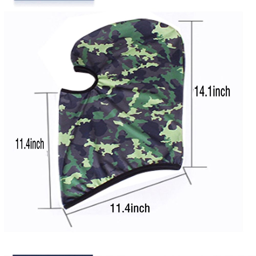 Bici Ciclismo Full Face Mask Hood Caccia Tactical Foulard Passamontagna Inverno Caldo Cappello 2#