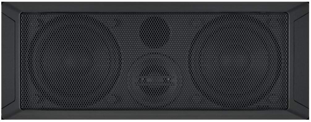 Jensen JWMS350HP High-Performance Panel Speaker; 2-Way Acoustical Design; Tuned/Ported Enclosure; Mesh Style Metal Grille; Surface-Mount Installation; for use with The JWM72A and JWM92A Stereos