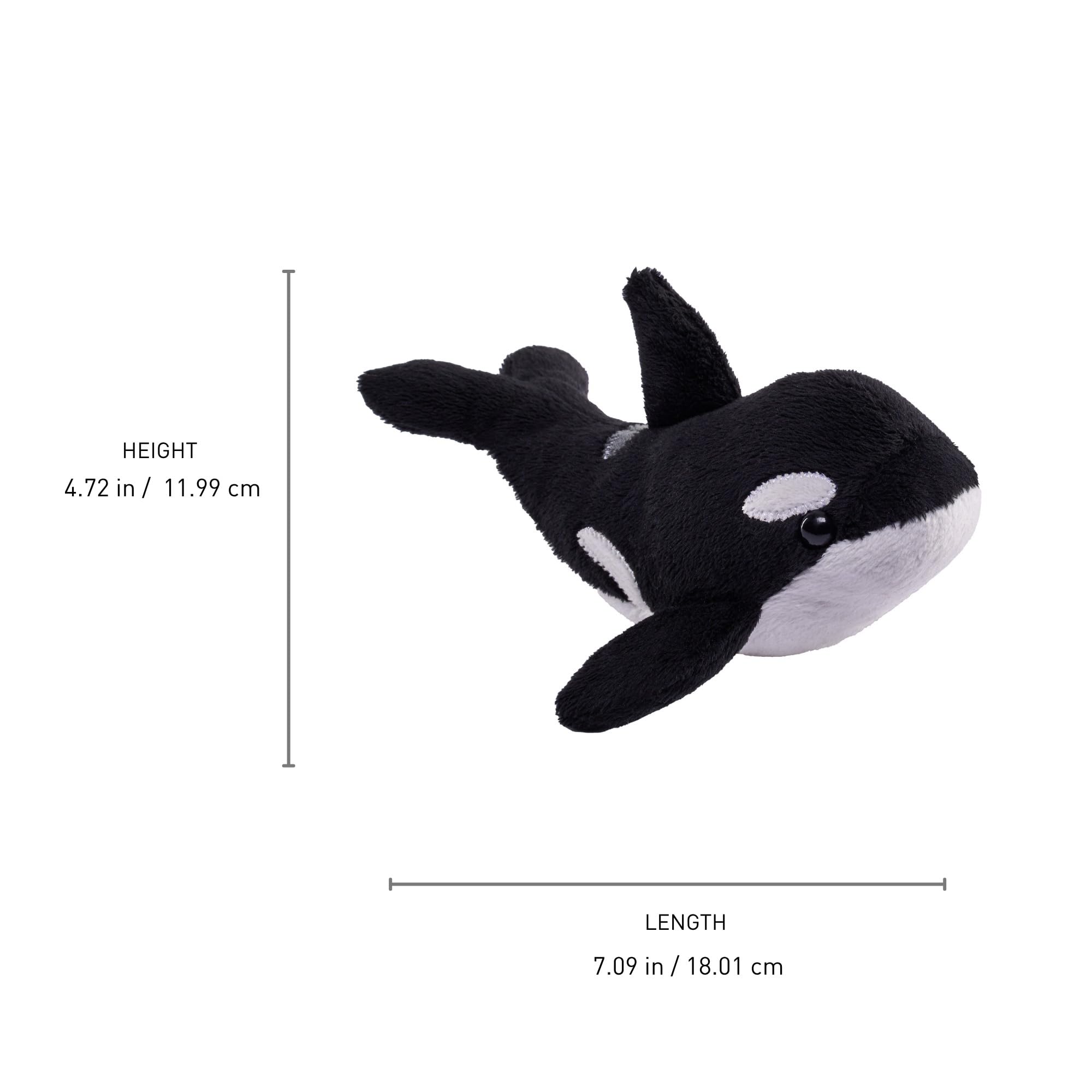 Amazon.com: Wild Republic Pocketkins Orca Stuffed Animal - 5