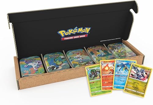 POKEMON TCG GALAR PALS Mini TINSPaquete de tarjetas promocionales