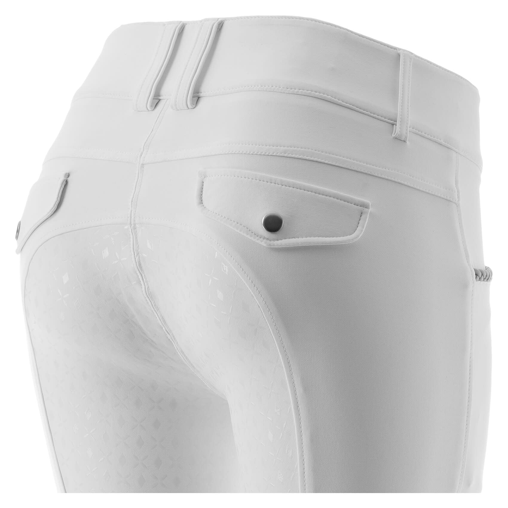 Equinavia Madeleine Womens Full Seat Breeches - White - 28