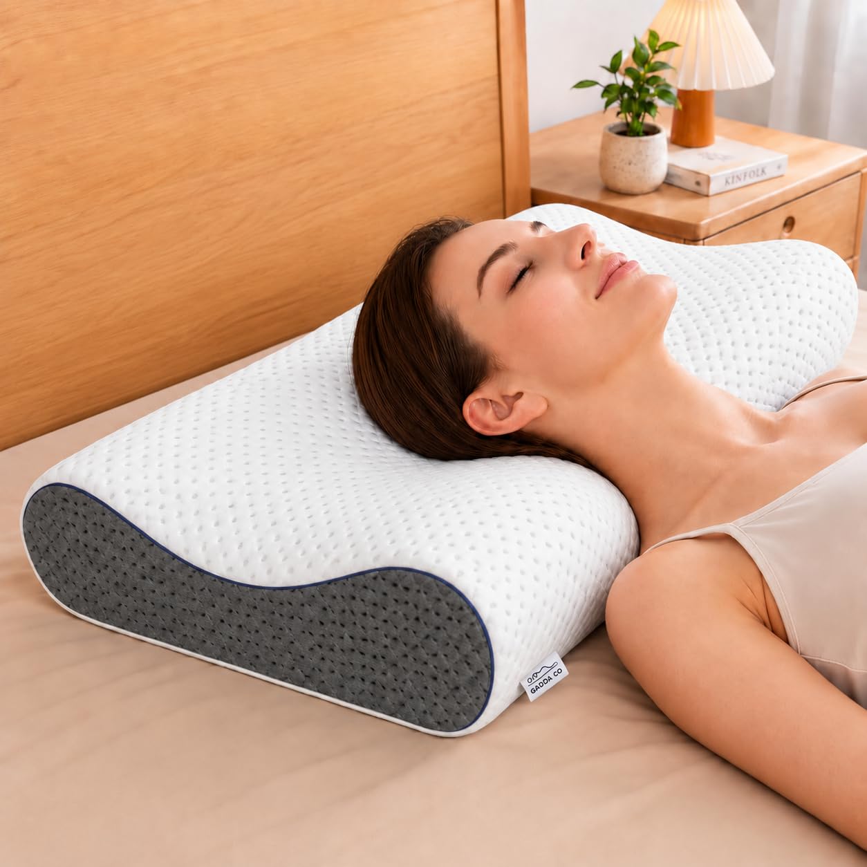 GADDA CO Hollow Fiber Pillow Set - Adjustable Comfort -24