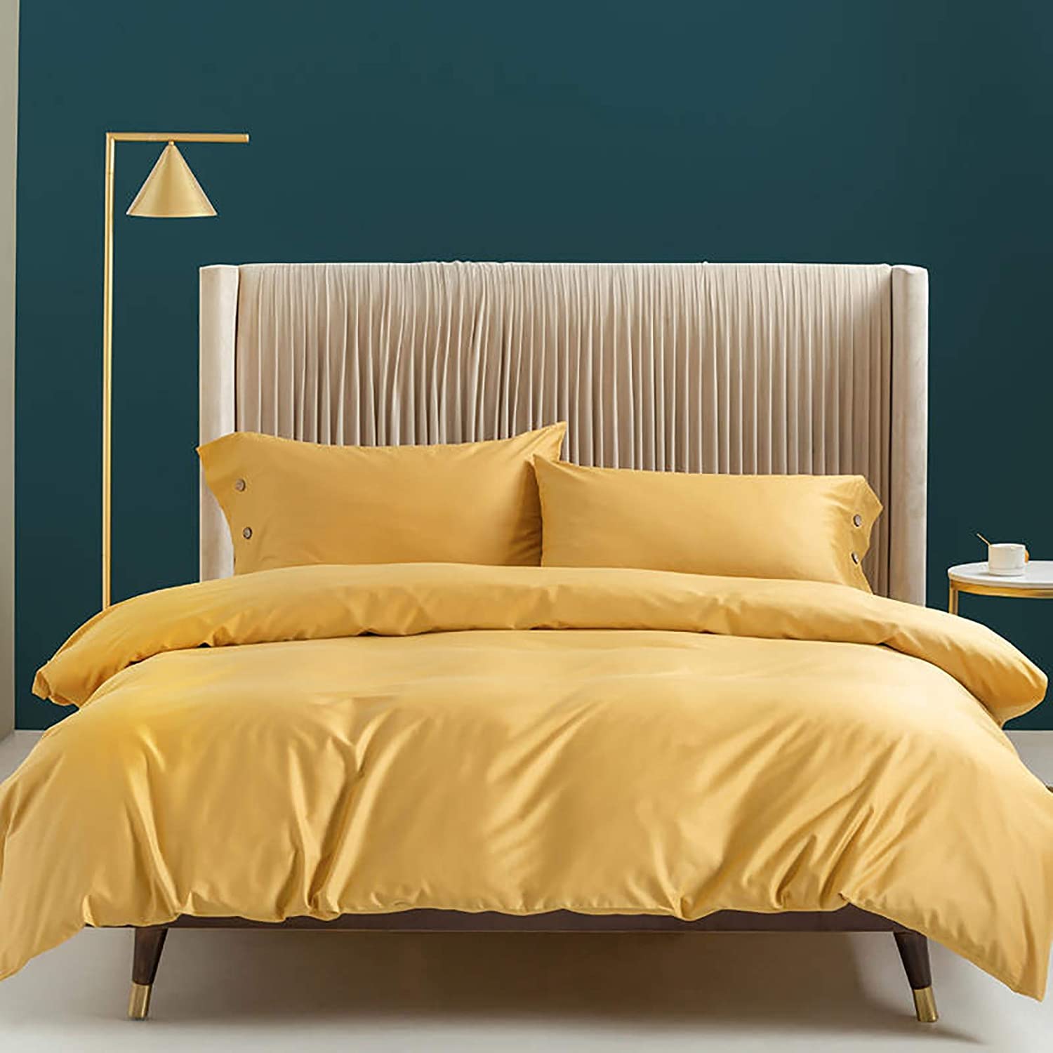 MGEMJMJ 100% Solid Color Egyptian Cotton Duvet Cover,Luxurious Super Soft Quilt Cover,Hotel Level Premium Breathable Comforter Cover(Size:220x240cm(87x94inch),Color:C)