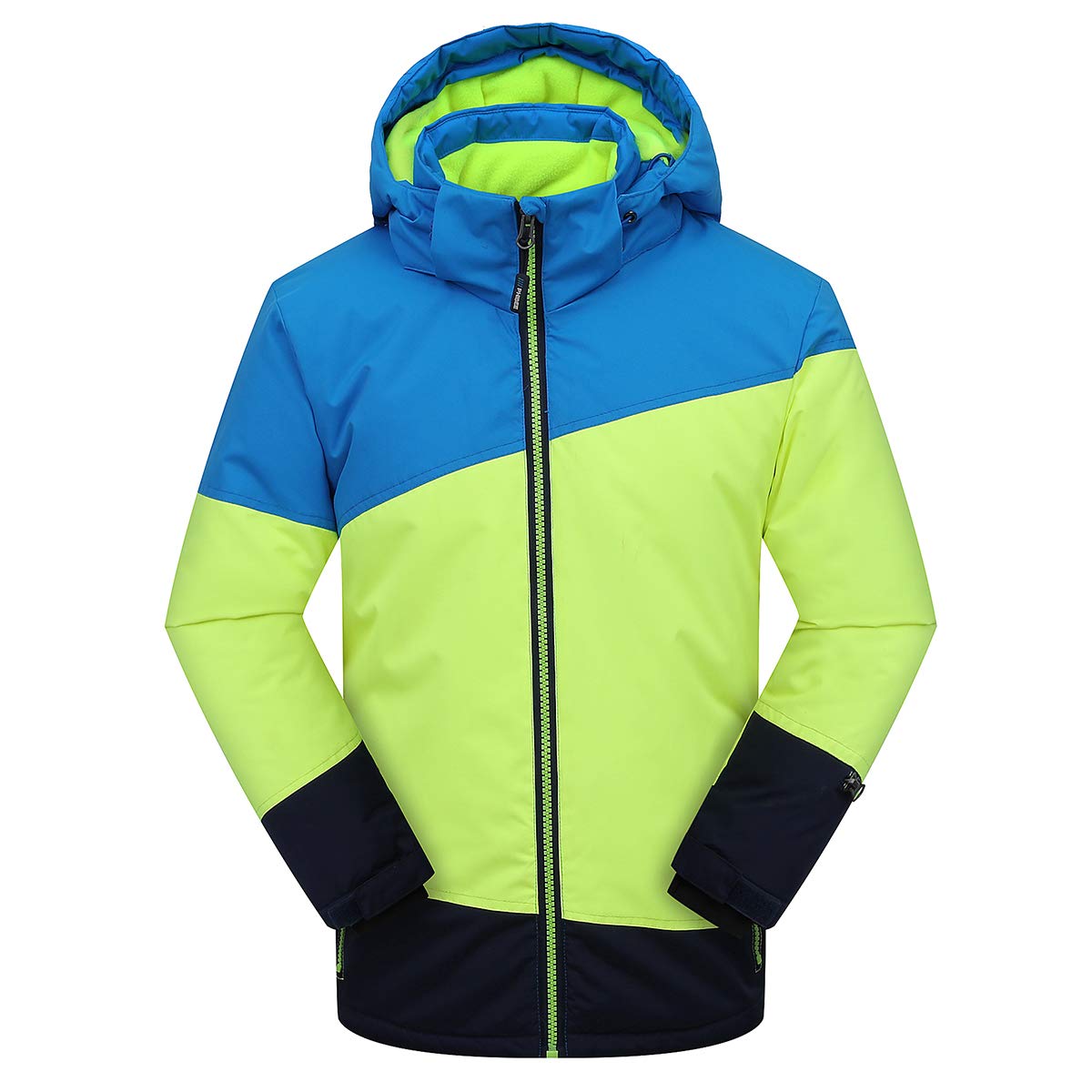 Phibee Mens Outdoor Waterproof Windproof Fleece Warm Ski Jacket