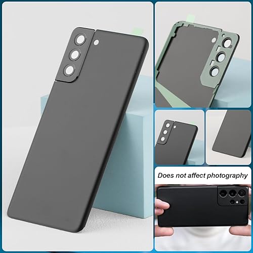 Miniatura 7 de Reemplazo para Samsung Galaxy S21 Plus 5G Reemplazo de vidrio trasero para Samsung Galaxy S21 Plus Reemplazo de vidrio trasero SM-G996U Cubierta de