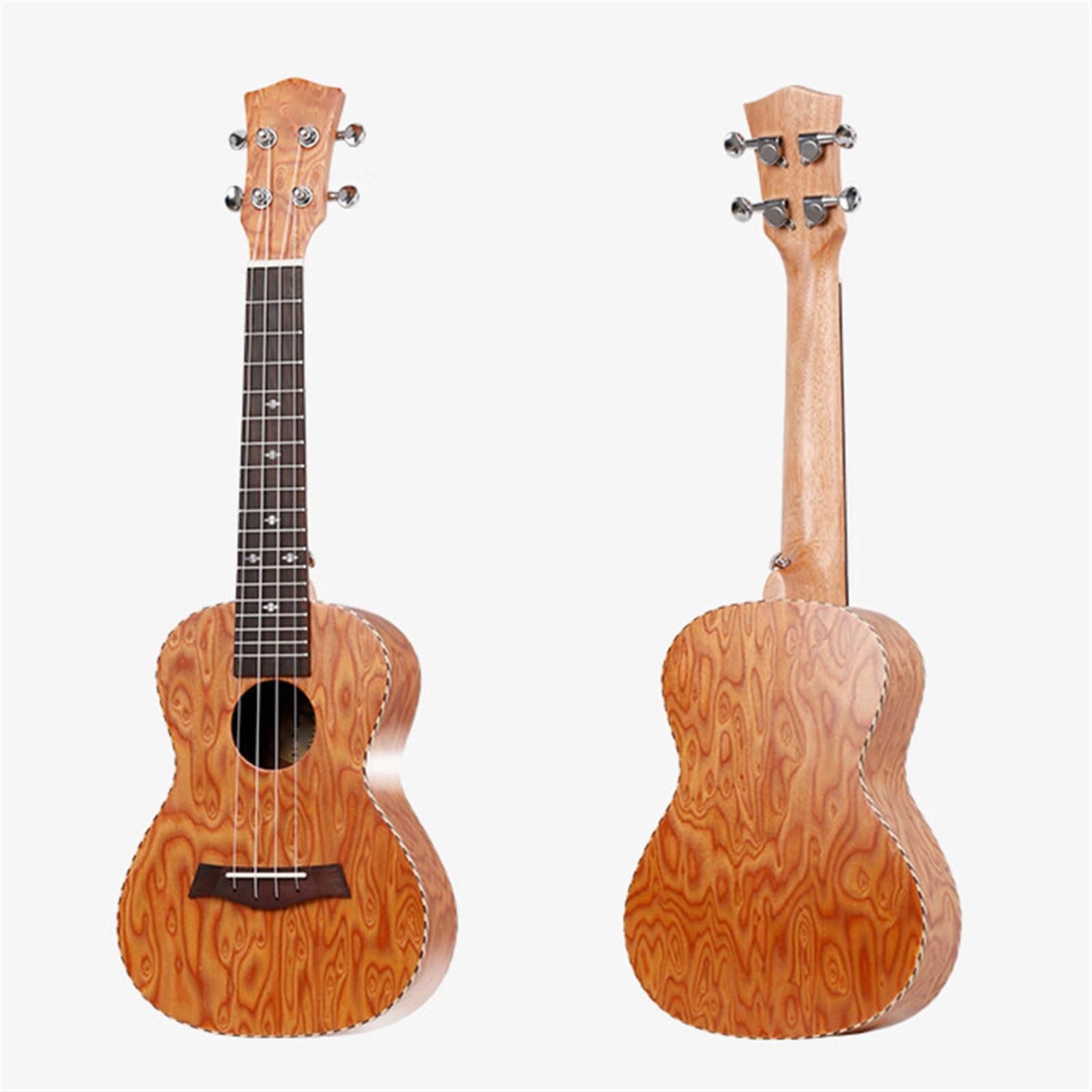Strumento A Corda Per Chitarra Ukulele Con Corpo Interamente Impiallacciato In Legno Tecnico Per Ukulele Da 23 Pollici Per Gli Amanti Dell'ukulele Ukulele per Principianti