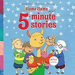 Llama Llama 5-Minute Stories Audiolibro Por Anna Dewdney arte de portada