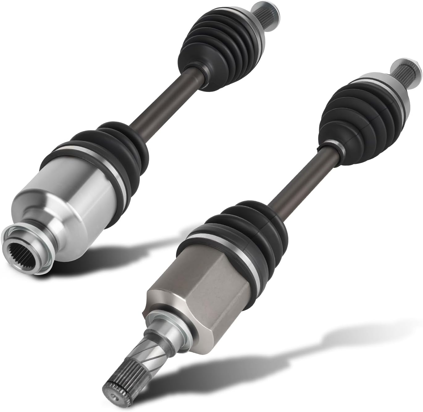 Pair (2) Front CV Axle Shaft Assembly for Mazda 3 2.3L 2005(From 01/06/2005) for 2006-2013 2.3L (Manual Trans Only), for Mazda 5 2006-2010 & 2012-2015 (Manual Trans Only) 2.3L 2.5L