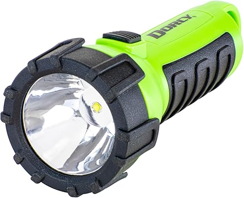 Vista 6 de Dorcy Linterna LED flotante impermeable de 55 lúmenes con clip mosquetón Dorcy, verde neón (41-2513)