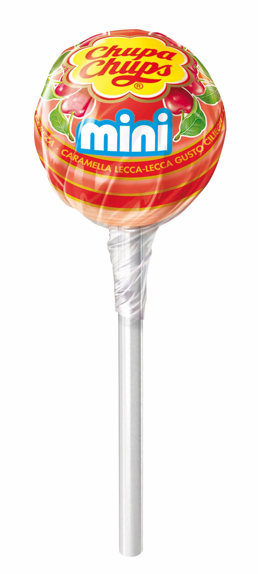 Chupa Chups Caramelo con Palo Sabores Variados Bolsa 30 x 6 g