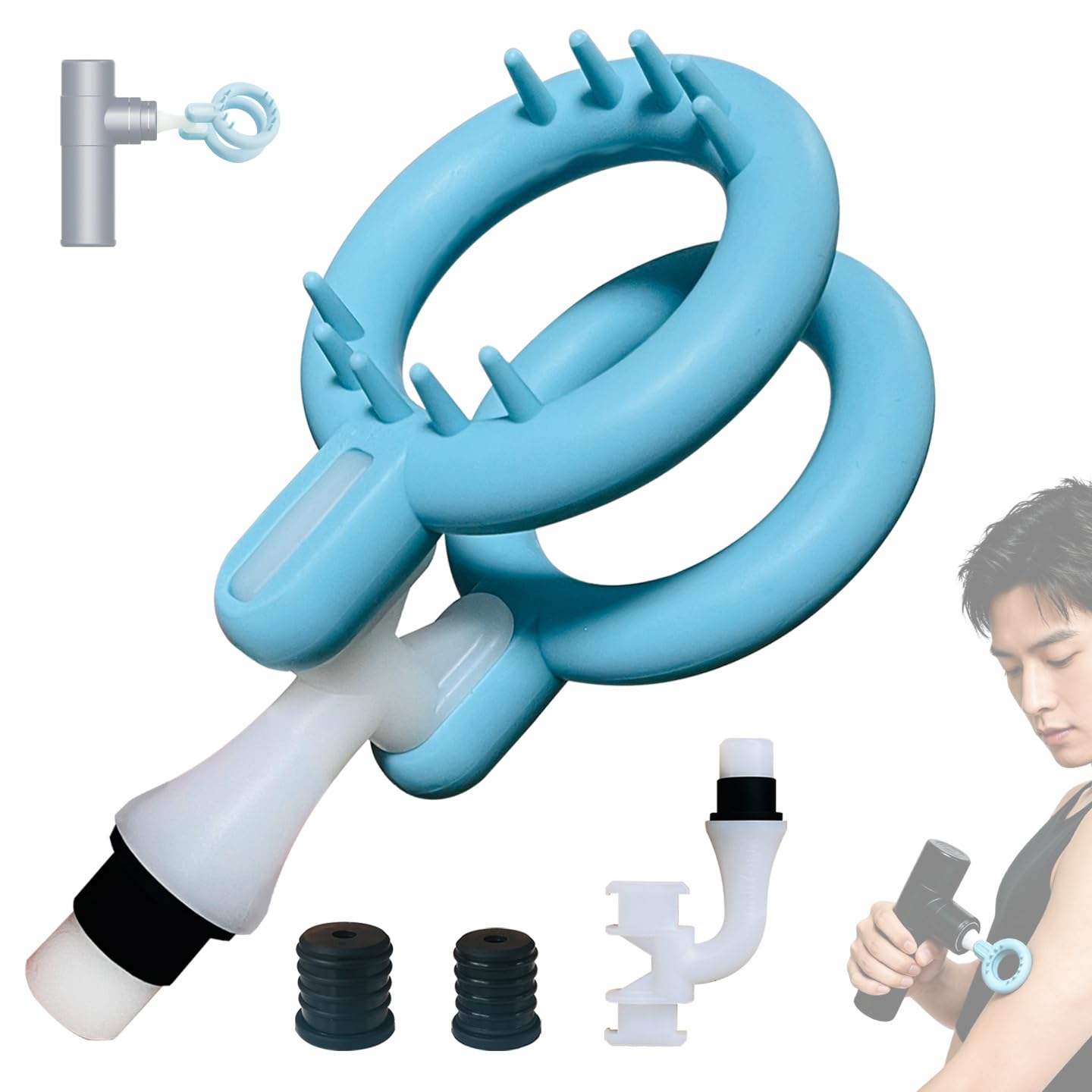 Massage Gun Head - Silicone Replacement -13