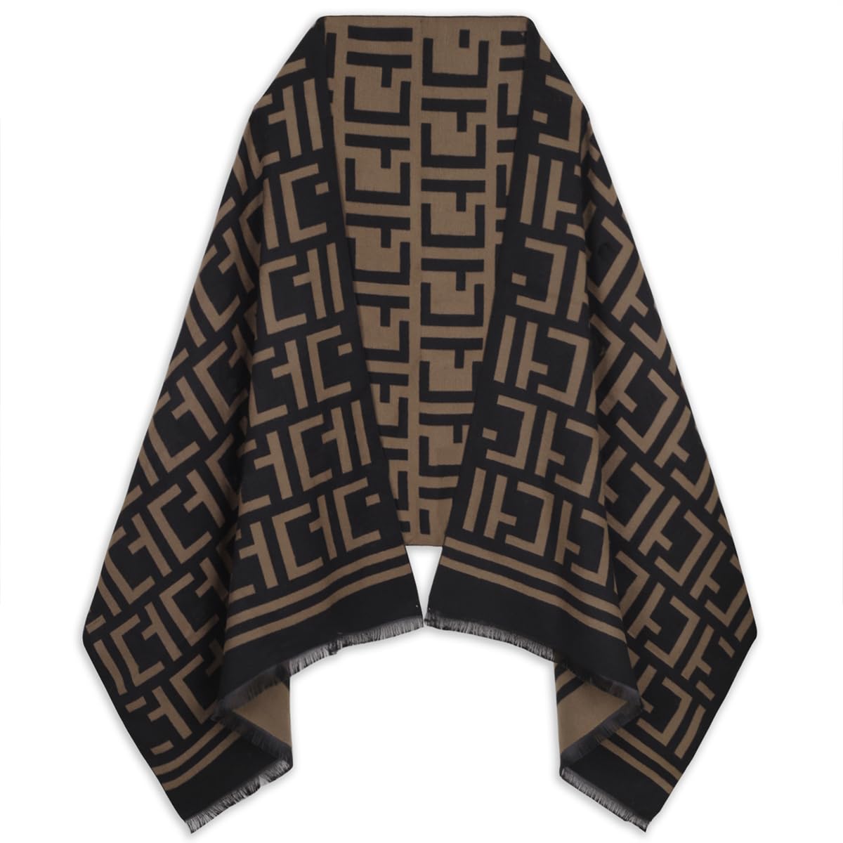 EXTREEScarfs for Women Pashmina Silky Shawl Wrap for Evening Dressing Blanket Open Front Poncho Cape