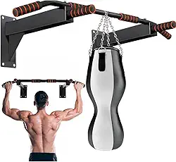 Barra fixa, barra de Parede, Pull Up musculação, Paralela, barra de parede fixa fitness Treino Completo em Casa multifuncional