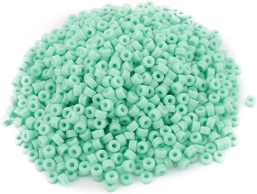 1000 unidades de columna de plástico aisladas espaciador arandela separador pilares verde menta (1000 unidades columna plástica aislada espaciador