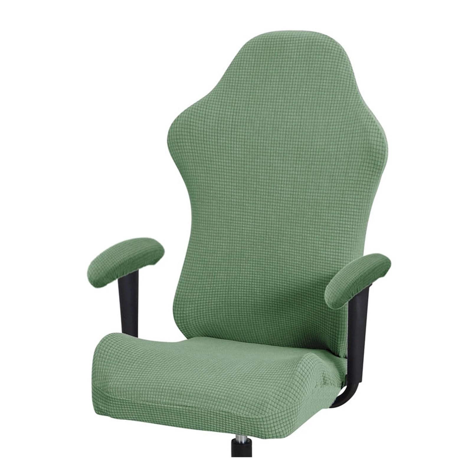 ZHOUXYFDC Gaming Chair Cover Thick Office Computer Game Chair Slipcovers Stretchy Reclining Racing Gaming Chair Cover Protector With Armrest Cover(Blue)