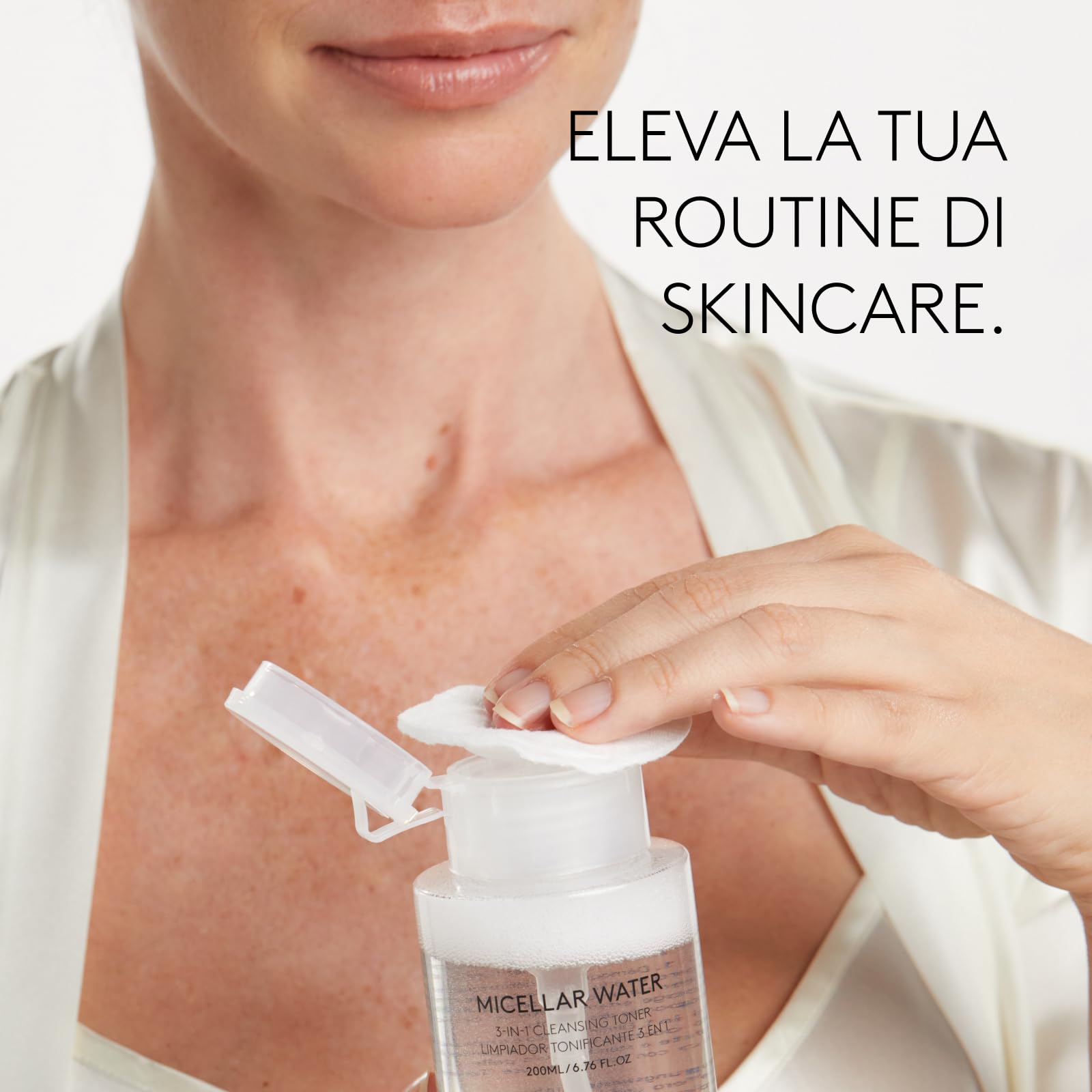 COCUNAT Set Doppia Detersione Acqua Micellare + Schiuma Detox 200+125ml | Duo detergente con Aloe e Lavanda + Schiuma con Hamamelis e Acido Azelaico. Purifica, tonifica e stringe i pori.
