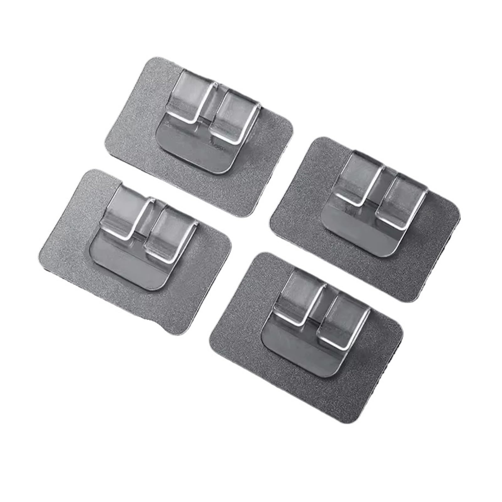 BAYNOPURIN Outdoor Light Hook Adhesive Hook Transparent Home Strong SelfAdhesive Hooks Outdoor String Lights Bathroom Kitchen Hanger Wall Hang(20PCS)
