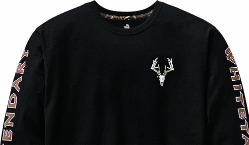 Miniatura 5 de Legendary Whitetails - Camiseta de manga larga para hombre, con diseño exclusivo