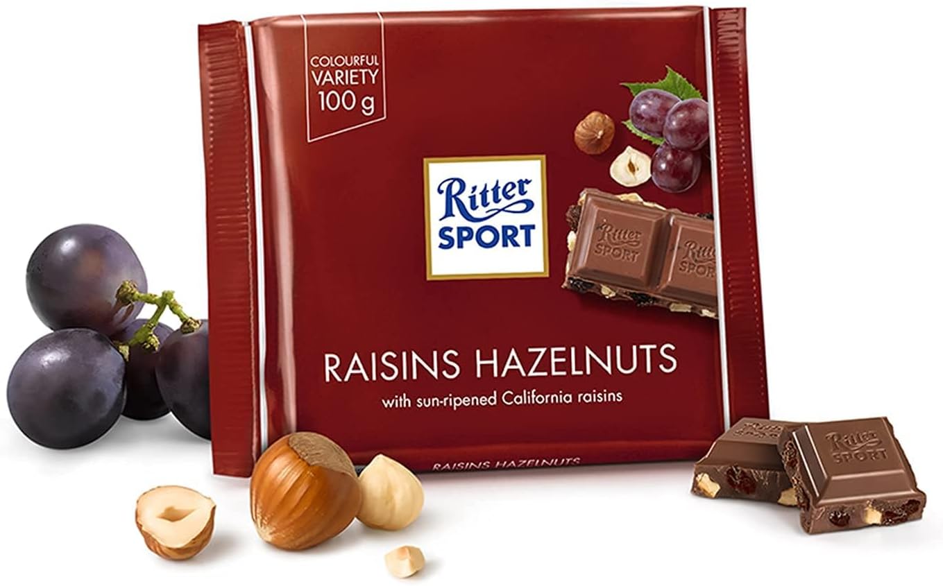 Rum Trauben Nuss / rum nut grape (3 Bars each 100g) - fresh from Germany