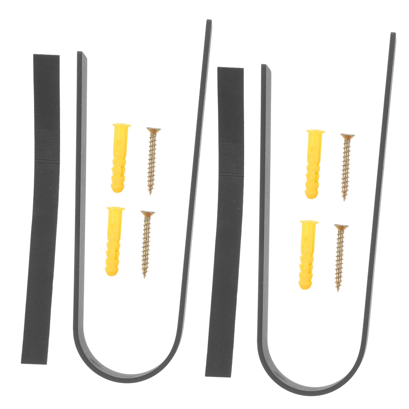 Alipis Muraux pour Porte-Skis Muraux pour Garage Étagères Suspendues Porte-Skis De Suspension pour Scooter Cintres pour Skis De Rangement pour