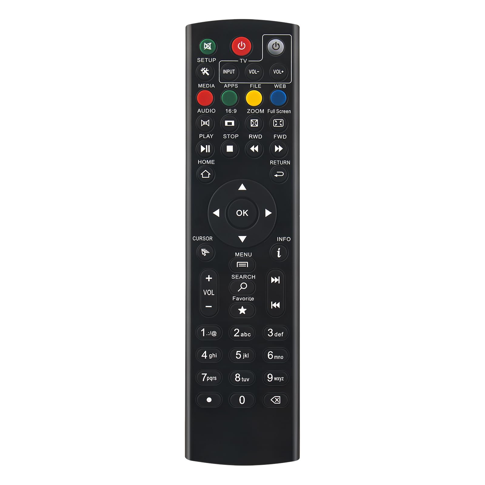 Télécommande Zoomtak K3 T8 Plus compatible box TV Android T8H M5 V Plus H8 - 7