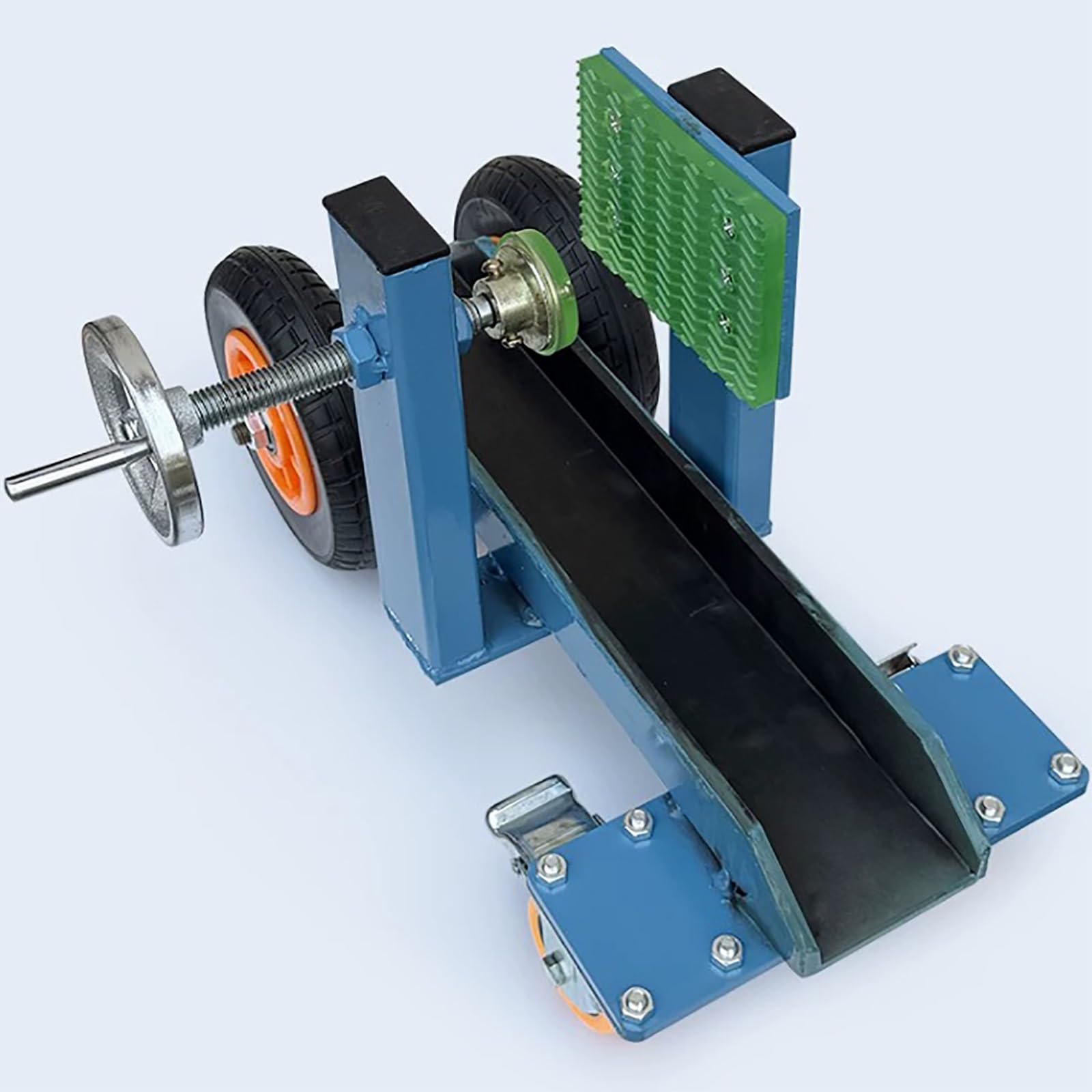 Transportwagen Aus Sperrholz Mit 4 Rädern, Verstellbarer Wagen | 500 Kg/1102 Lb Tragfähigkeit, For Bewegen Von Tür-, Fenster- Und Marmor-Trockenbauwänden(Blue)